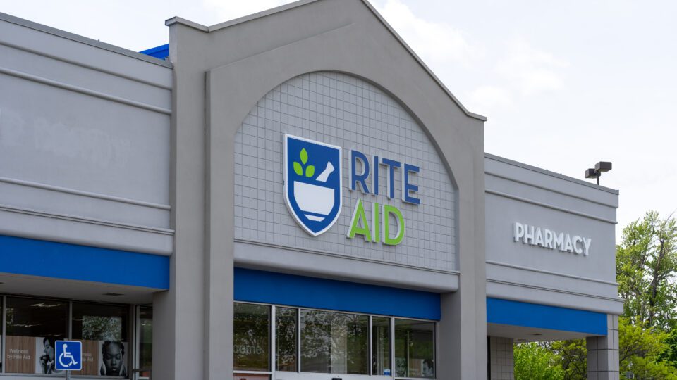 Rite Aid has filed for bankruptcy.