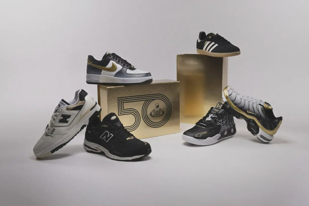 The Foot Locker 50th anniversary collection.