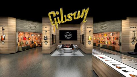 Legendary global instrument brand Gibson will open its second 'Garage' flagship store in London next month.