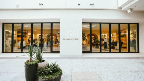 The new Westfield Century City Banana Republic store.