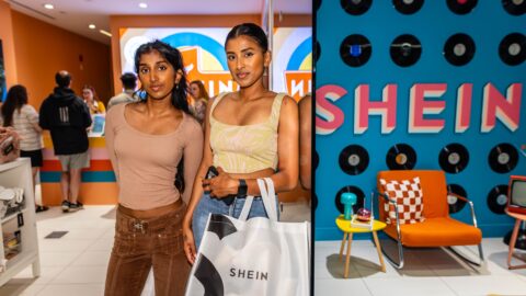 Fans at the recent Shein pop-up in Montreal.