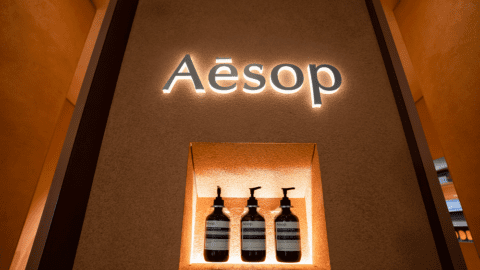 Aesop beauty brand