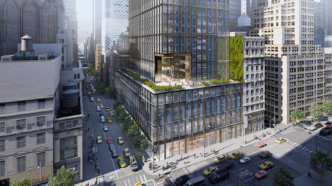 570 Fifth Avenue, which will be the site of the new office tower featuring a ground-level Ikea.