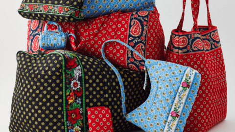 The new Vera Bradley capsule collection at Urban Outfitters.